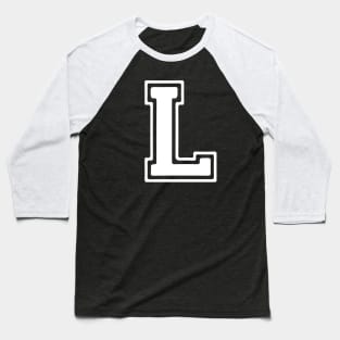 Letter L Baseball T-Shirt